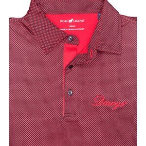 NWT-UGA DAWGS cross hatch Horn Legend polo. 2XL
